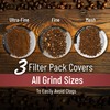 Reusable Filter Set by Slimm Filter - 3 Piece, Stainless