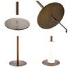 PEROPROS Paper Towel Holder Countertop, Weighted Freestanding Paper Roll Holders