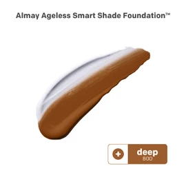 Almay Anti-Aging Foundation, Smart Shade Face Makeup with Hyaluronic Acid, Niacinamide, Vitamin C & E, Hypoallergenic-Fragrance Free, 800 Deep, 1 Fl Oz (Pack of 1)