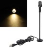 Mini Spotlight LED Lamp, Standing Cabinet Spotlight Adjustable Angle for