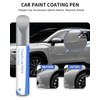 PARTS4EV 1J9 Celestial Silver Metallic Touch Up Paint Compatible with