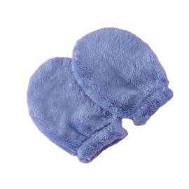 YASSINHE English Stirrup Covers Stirrup Bag Equine Coral Fleece-BIUE