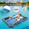 Sunrio 2024 Upgrade Transparent Blue Double Tanning Pool V3