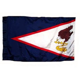 American Samoa Flag 6X10 Foot SolarMax Nylon With Pole Hem