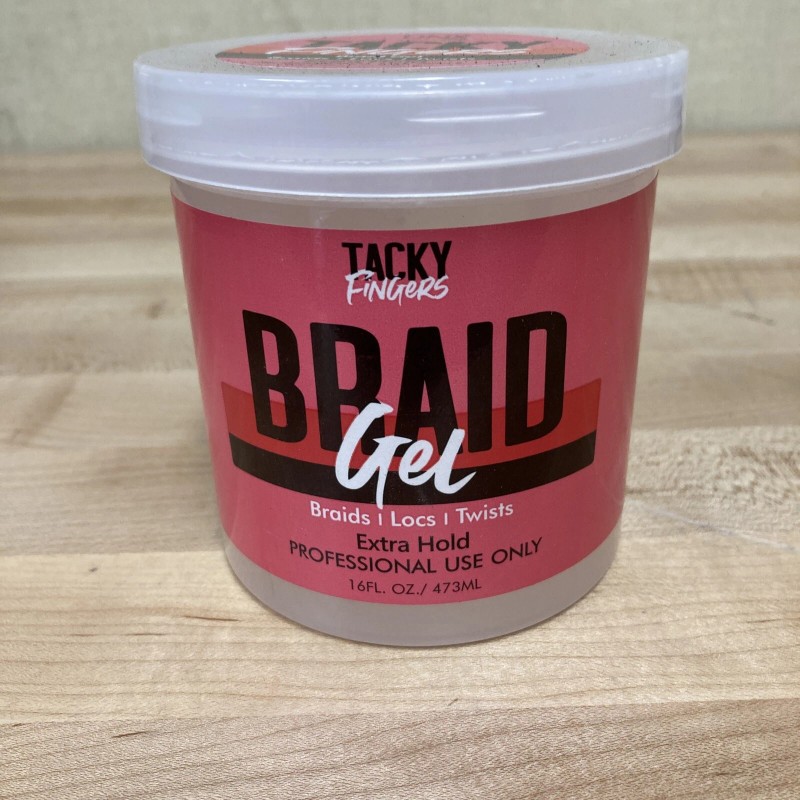 UNX Pro New Tacky Fingers Braid Gel 16 oz