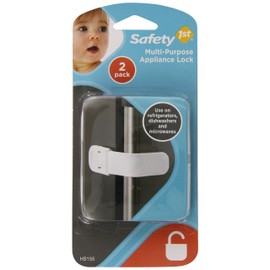 Safety 1st Multi-Purpose Latch,White 2-Count