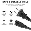 2 Prong AC Power Cord Compatible with JBL PartyBox 100