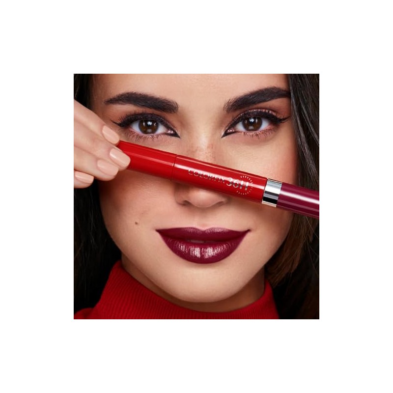 ésika - Colorfix Duo Tattoo 36h Rojo Profundo 2.6 ml,