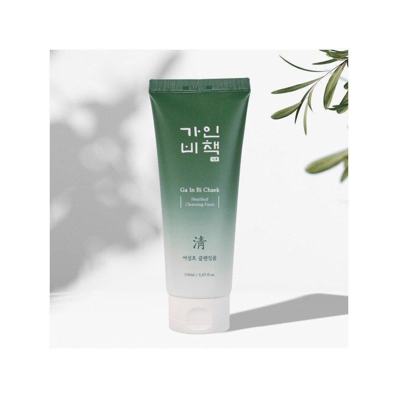 (1+1) Gainbi Cheong Eoseongcho Cleansing Foam 150ml / Herbal Soothing