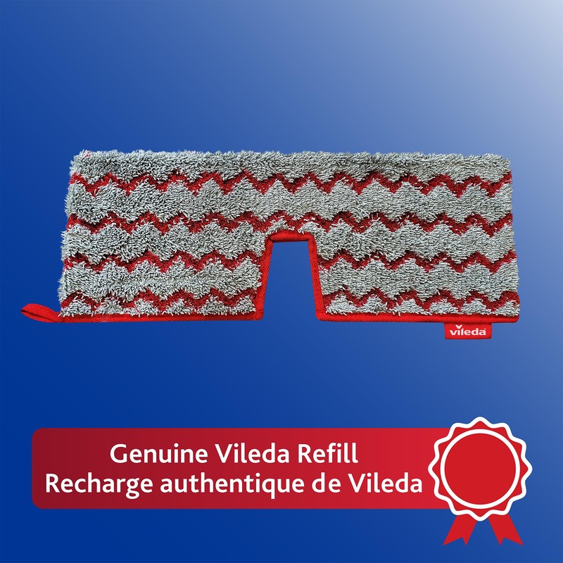 Vileda ProMist MAX Microfibre Scrub Pad Mop Head (1 Pack)