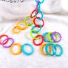 YeahiBaby 24pcs Baby Teether Ring Link Rings Toys Infant Links