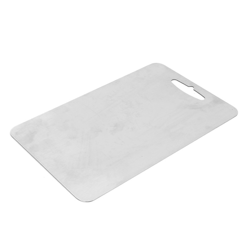 Cutting Board Multifunctional Double‑sided Stainless Steel Chopping Board for Kitchen