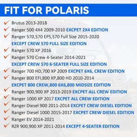 Rear Brake Caliper for Polaris Ranger 500 570 700 800 900 1000 Diese-l EV RZR 900 Brutus 2013-2018 O.E.M#1911373 1911374
