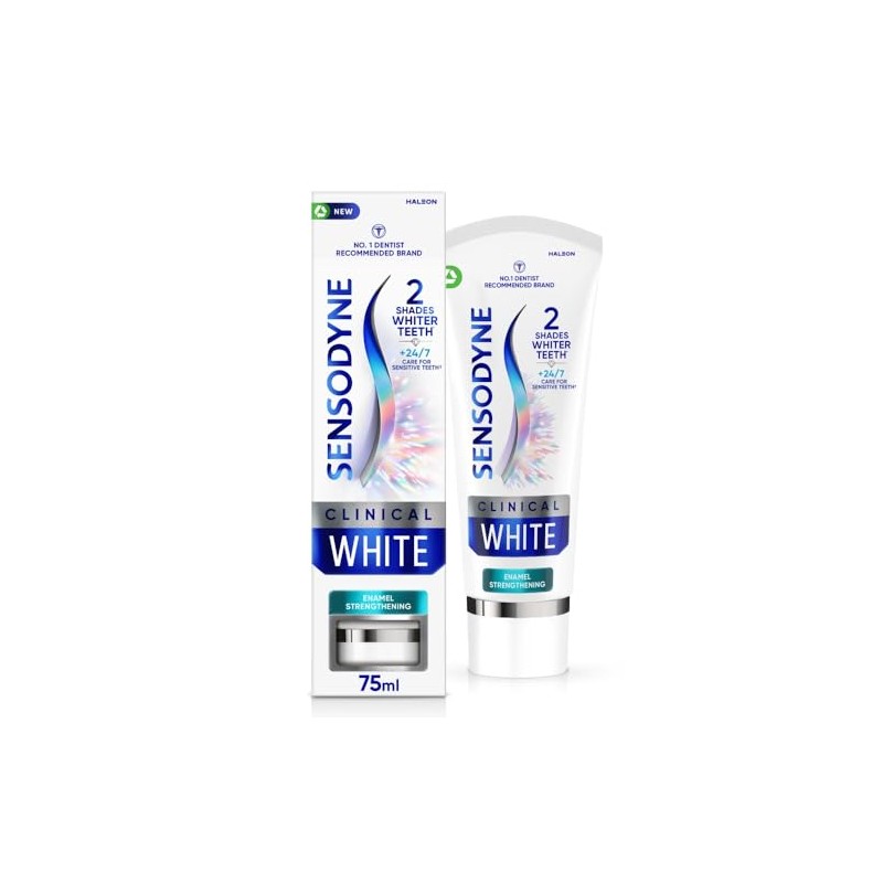Sensodyne Clinical White Enamel Strengthening Toothpaste 75ml