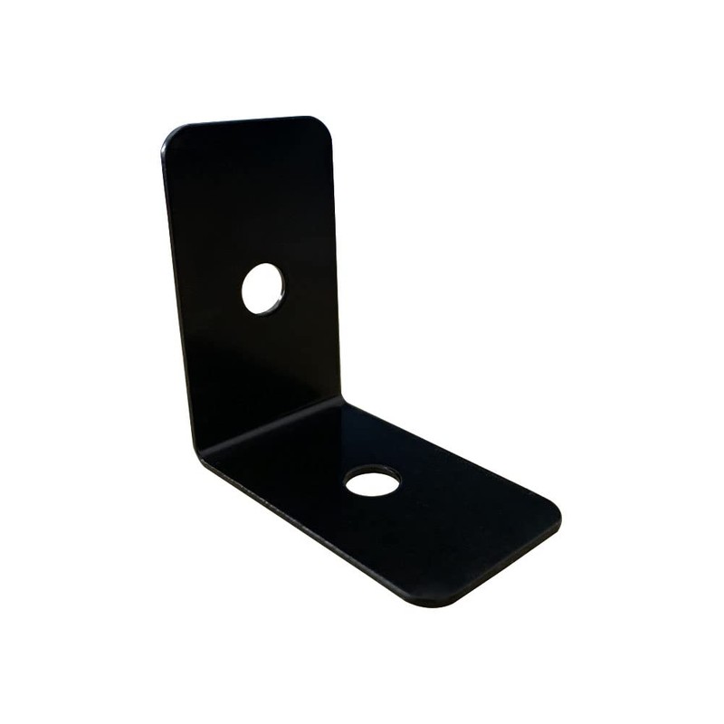 Sutfmwe 4 Pcs Black Metal Corner Protector, Decorative Right Angle