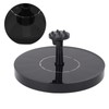 Solar Fountain Low Noise Multi Nozzles Waterproof Floating Fountain for