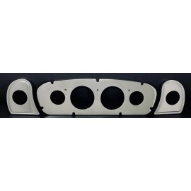 Dolphin Gauges 1961 1962 1963 1964 1965 1966 Ford Truck Deluxe 6 Hole Gauge Dash Insert Billet