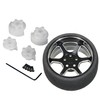 SP Deep Rim Steering Foil 6 Spokes [BK][Eagle Model][#3029-6S-BK]