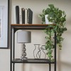 MiniSun | Marissa Modern Chrome Table Lamp with Grey Shade
