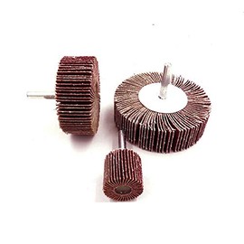 POWERTOOL Abrasive Flap Wheel Sander, 5PCS 25MM Sanding Sandpaper Flap Wheel Disc 80 Grit 6mm Shank for Rotary Tools