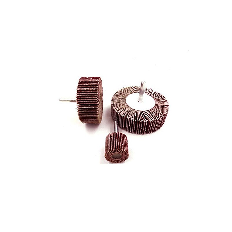 POWERTOOL Abrasive Flap Wheel Sander, 5PCS 25MM Sanding Sandpaper Flap