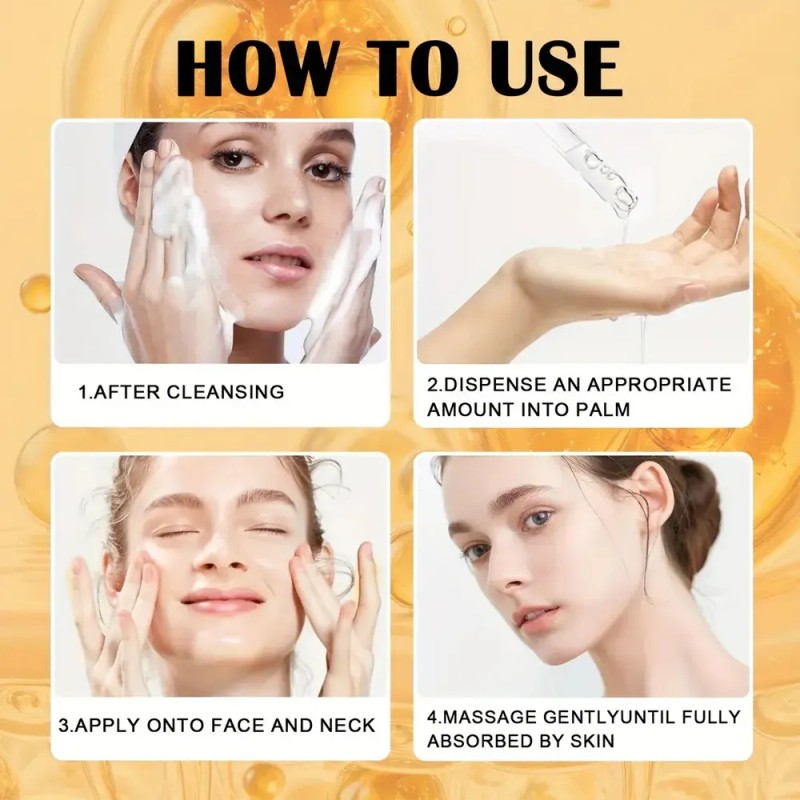 Sérum Facial Hidratante Con Colágeno Y Vitamina C /.