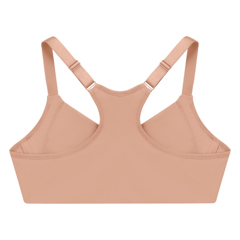 Glamorise Full Figure Plus Size Front-Closure Smoothing Wonderwire Bra Underwire