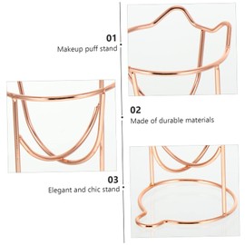 Healeved 9pcs Cat Ear Makeup Sponge Holders Drying Racks for Beauty Powder Puff Display Stand Ventilated Sponge Storage for Quick Drying