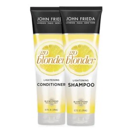 Champú Aclarador Y Acondicionador Sheer Blonde Go, John Frie