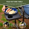 TIMBER RIDGE Lightweight Camping Chair, Portable Laurel Director's Chair with