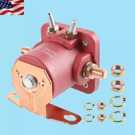 Partsebuy 12V Heavy Duty B6AZ-11450-A For Ford Truck SW3 SNL135 Red Starter Solenoid Relay