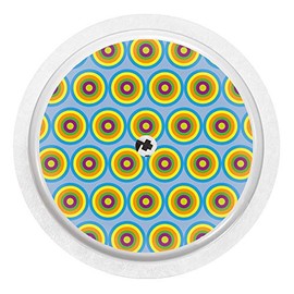 2X Spirals - Sticker Skin for Freestyle Libre Sensor Color Hellblau