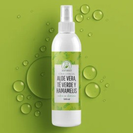 Tónico De Aloe Vera, Té Verde & Hamamelis (500ml)