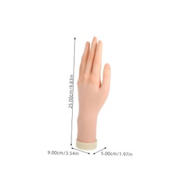 COHEALI Jewellery Display Stand Hand Prop Model for Women Lifelike Fake Hand Bendable Design for Ring and Bracelet Display