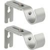 Anndason Heavy Duty Adjustable Curtain Rod Brackets - Holders for