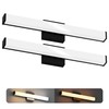 JULLISON 24 Inch Bathroom Vanity Light Fixtures with Night Light: