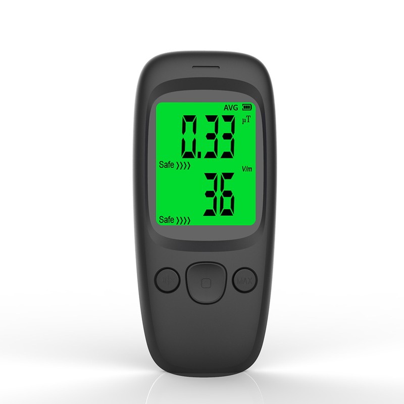 Handheld Portable LCD Display Electromagnetic Radiation Detector Magnetics Field Electric