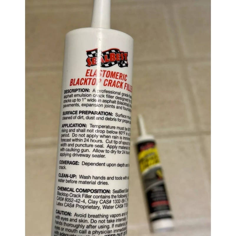 SealBest Seal Best Professional Grade Elastomeric Blacktop Crack Filler Rubberizer
