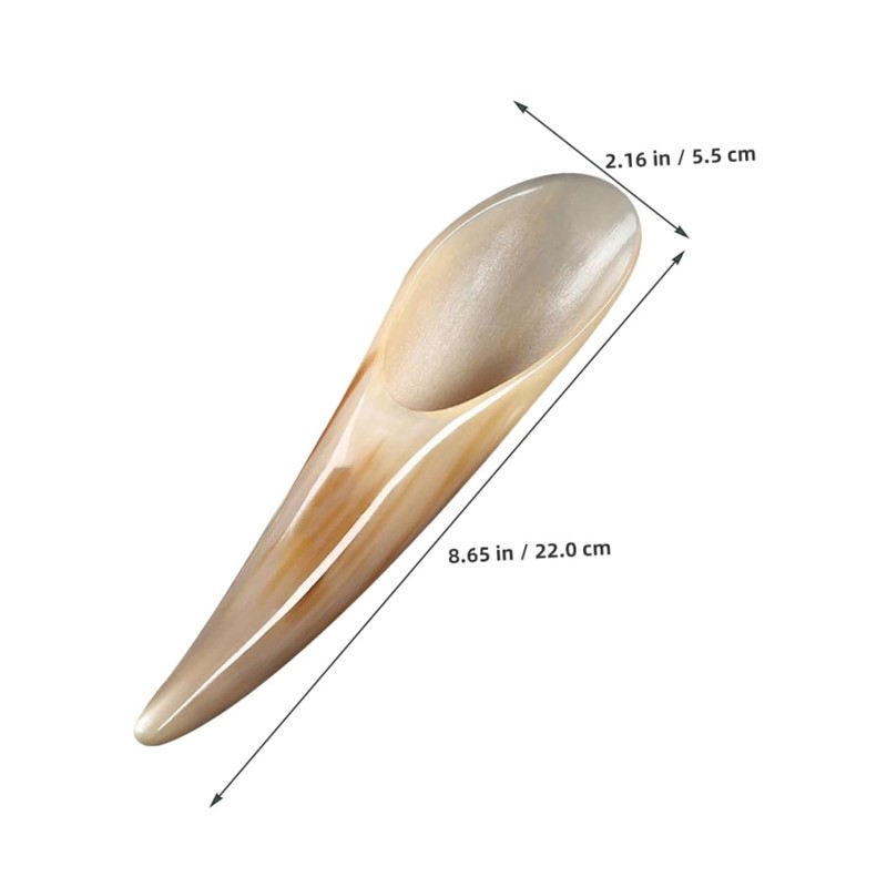 Healeved Versatile Body Massager Natural Buffalo Horn Gua Sha Tool