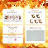 5 Sets Fall Embroidery Kit for Beginners Adults Embroidery Starter