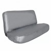 Mievlyo Universal Leather Full Size Bench Truck Seat Cover Gray