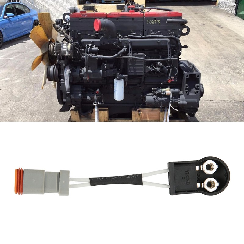 Injector Electrical Connector 3803682 ABS Wear Resistant Wiring Harness Replacement