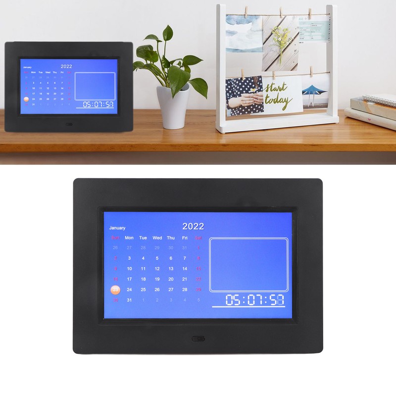 7 Inch Digital Picture Frame HD 800x480 Multifunction Electronic Photo