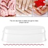 Portable Nail Dipping Powder Tray Manicure Mould Nail Container for