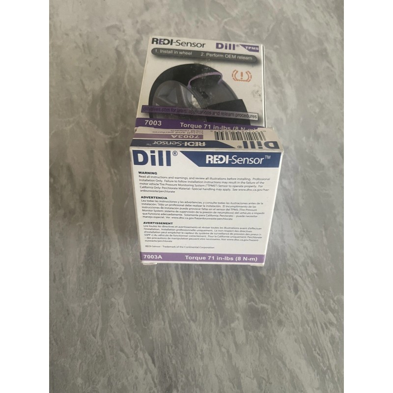 Dill 7003A 315MHz TPMS Redi Sensor with Adjustable Clamp In