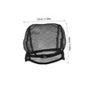 Healvian 4 pcs Adjustable Mesh Wig Caps Lightweight Black Wig