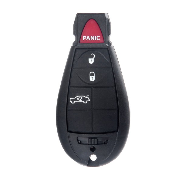 ECCPP for Dodge Charger Key Fob 433MHz Uncut Keyless Entry Remote for Dodge Dart Durango Grand Caravan M3N5WY783X IYZ-C01C (Pack of 1)