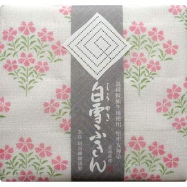 Shirayuki Yuzen Dish Towel, Nadeshiko, Pink, Approx. 11.8 x 15.7 inches (30 x 40 cm)