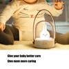 Portable Music Night Light Bedroom Desktop Cute Cartoon Lamp Three
