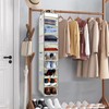 roomtalk 2 Pack Large-Sized Hanging Shoe Organizer 10-Shelf, Sturdy Hanging
